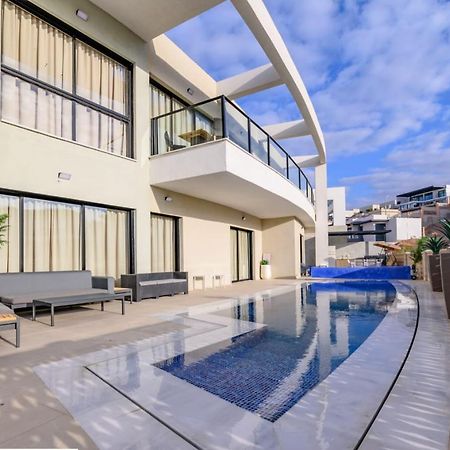 Top-Class Luxury Villa Bsamim With Full Sea View Heated Pool !!!! Эйлат Экстерьер фото