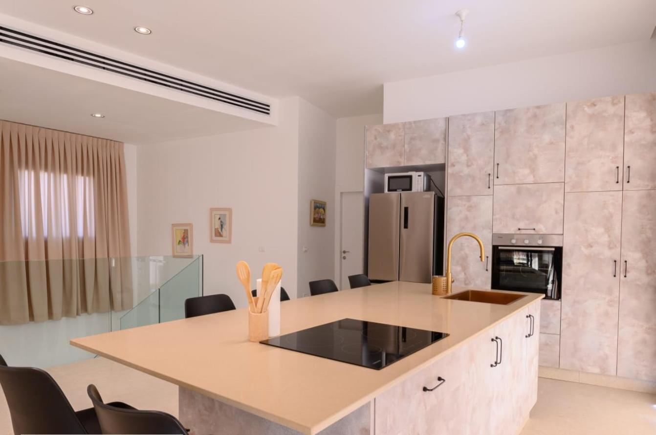 Top-Class Luxury Villa Bsamim With Full Sea View Heated Pool !!!! Эйлат Экстерьер фото