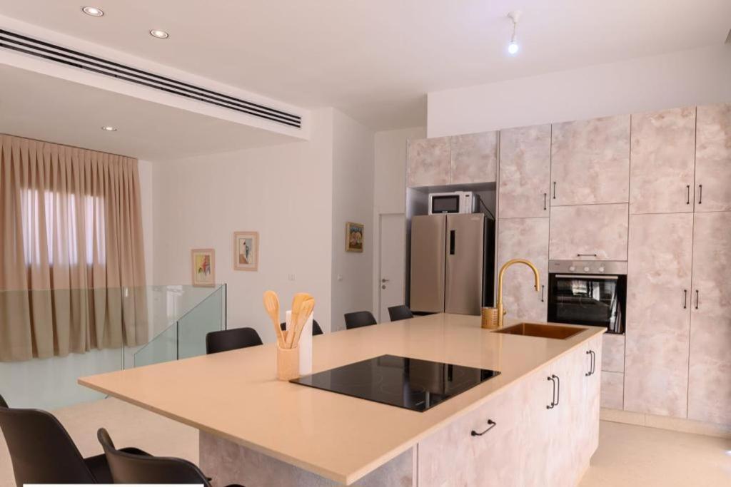 Top-Class Luxury Villa Bsamim With Full Sea View Heated Pool !!!! Эйлат Экстерьер фото