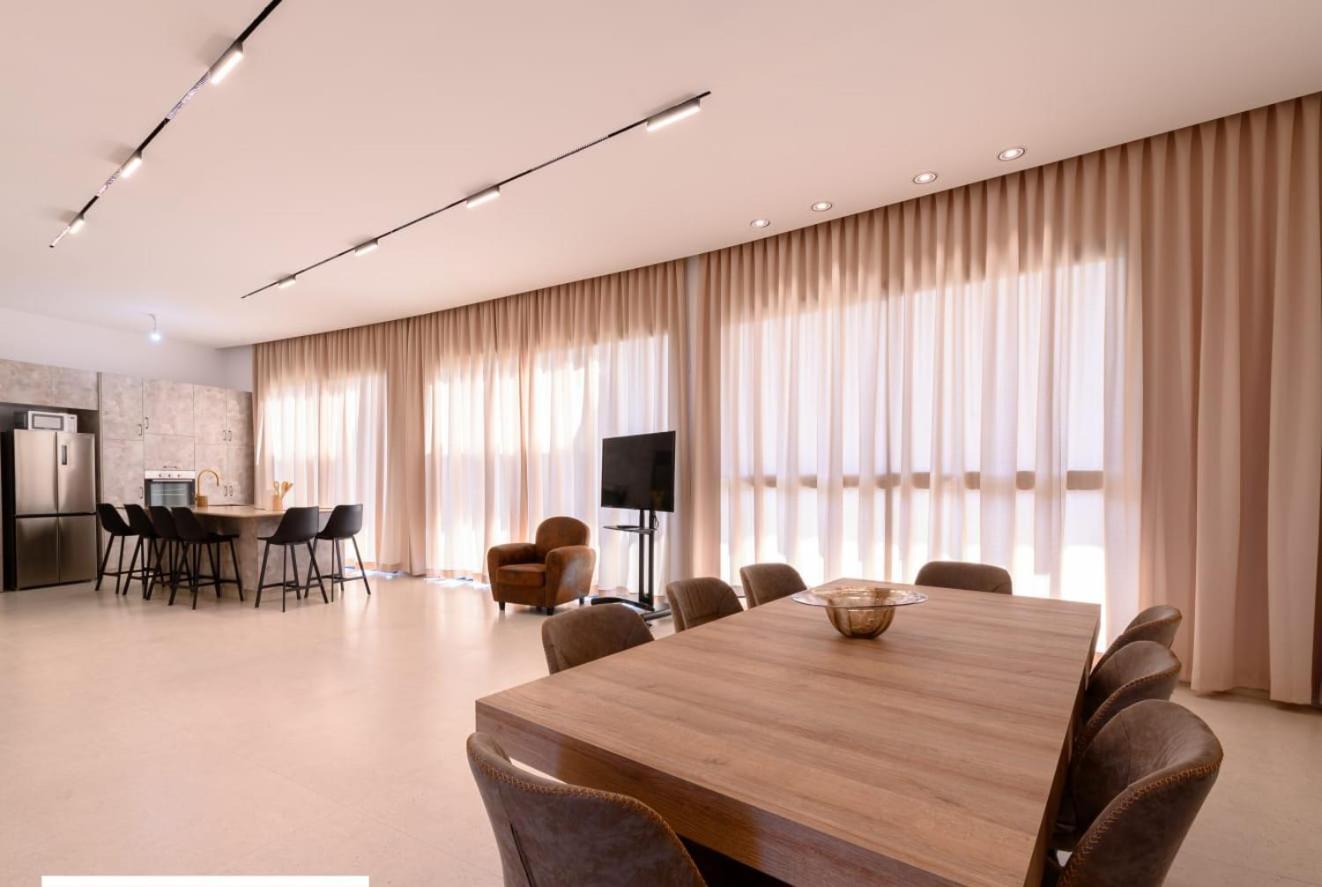 Top-Class Luxury Villa Bsamim With Full Sea View Heated Pool !!!! Эйлат Экстерьер фото
